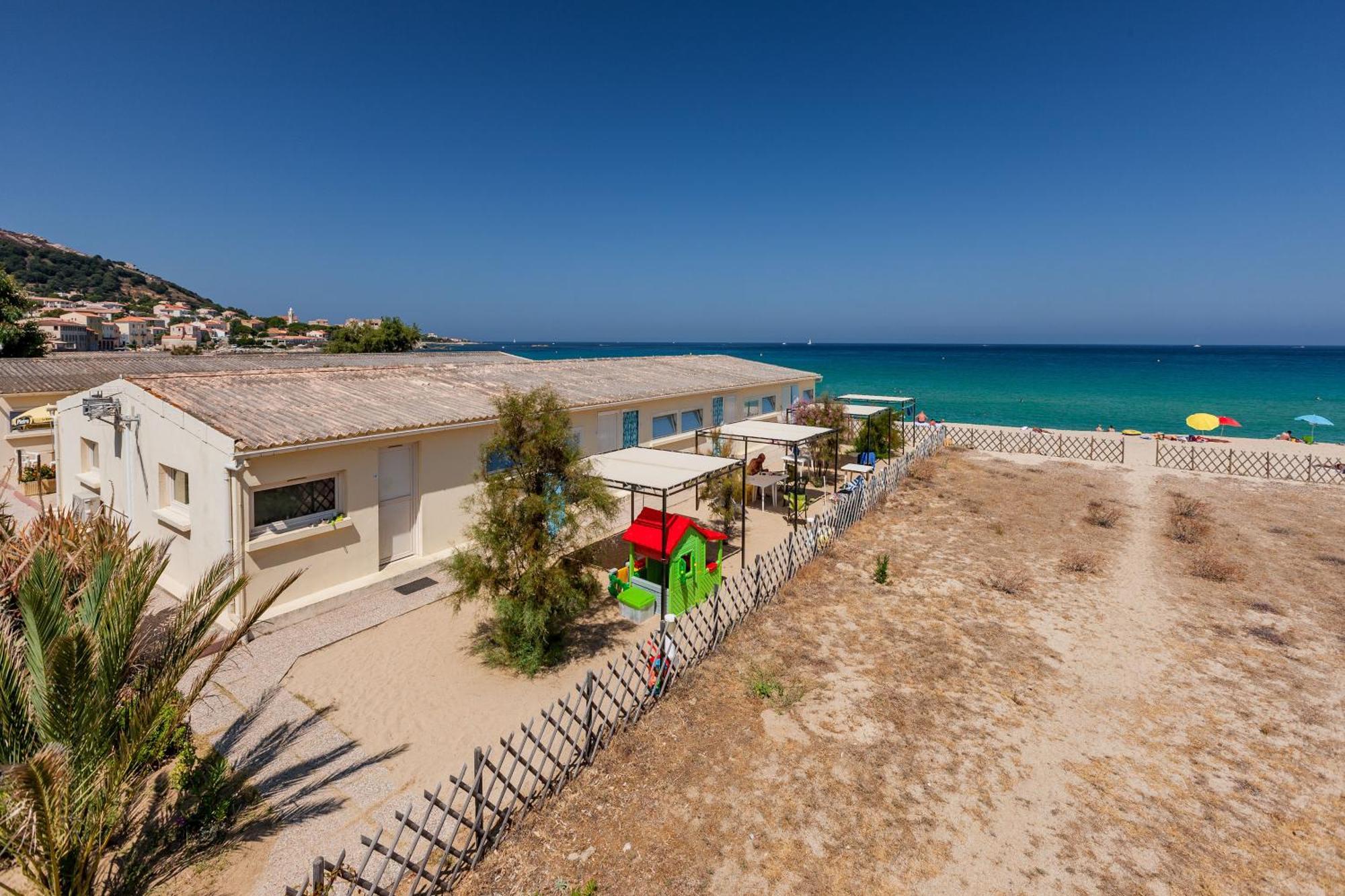 L'Escale Plage Algajola  Buitenkant foto