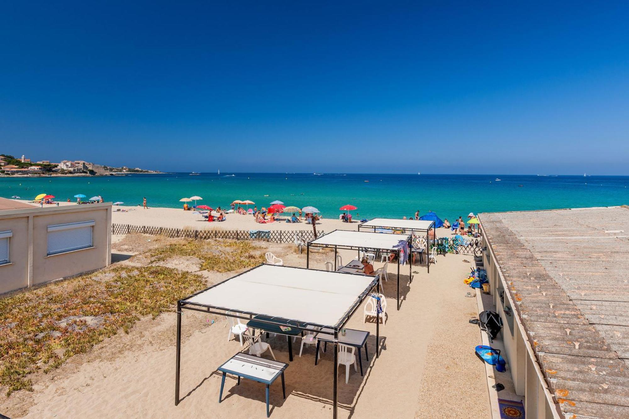 L'Escale Plage Algajola  Buitenkant foto