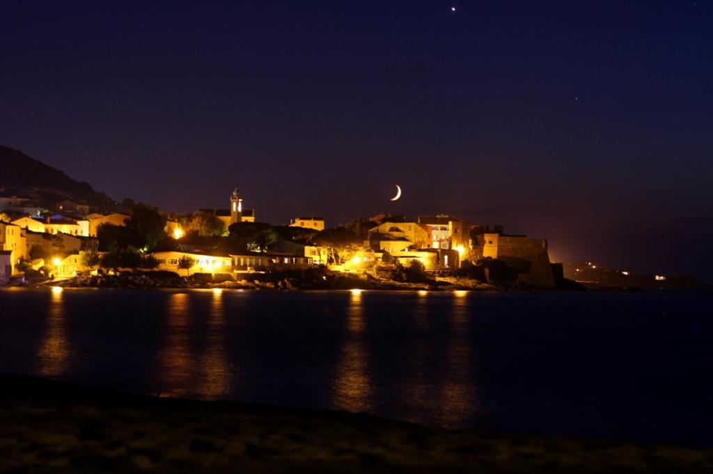 L'Escale Plage Algajola  Buitenkant foto