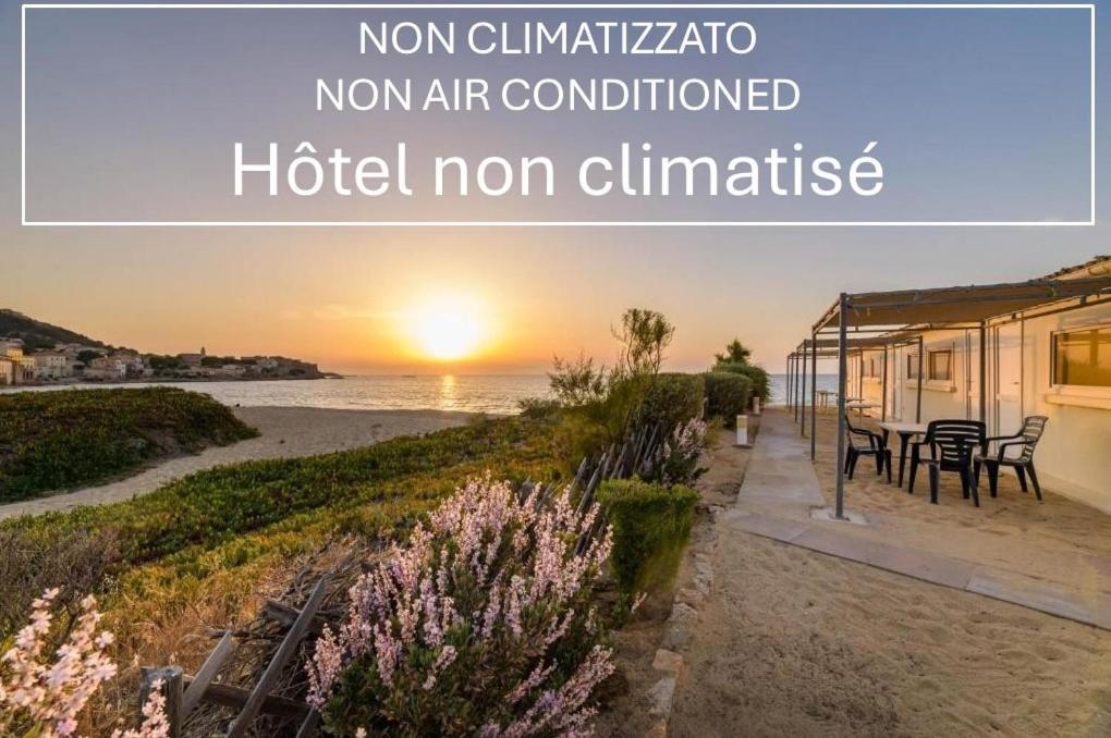L'Escale Plage Algajola  Buitenkant foto
